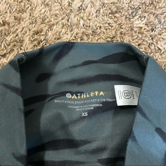 NWOT Athleta Salutation Stash Pocket II 7/8 Tight - Picture 11 of 11